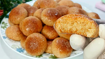لو عندك كوب سميد وشويه سمنه اعملي حلويات تنافس البسبوسه والهريسه❗️بتدوب دوبان هتنبهري بالنتيجه ????
