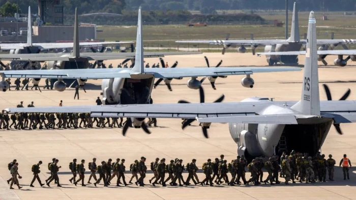 [EN] America is mobilizing its ground forces to seize the Strait of Hormuz