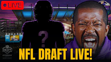 [EN] BALTIMORE RAVENS DRAFT: LIVE REACTION! | BREAKING DOWN EVERY PICK!