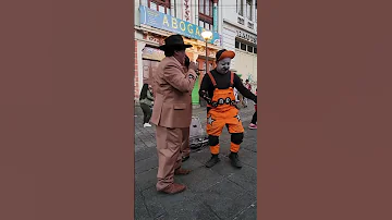 [EN] The gentlemen were celebrating #parati #mexico #payasogaro #funny