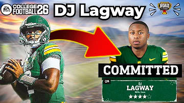 I Revived DJ LAGWAY'S Career in College Football 26!