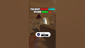 [EN] THE MOST CRAZY AZAMI SPAWN ANGLE ???? #rainbowsixsiege #r6s #r6tips #shorts #gaming