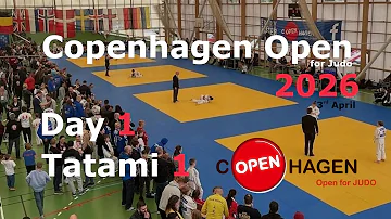 Copenhagen Open 2026 (Day 1 - Tatami 1)