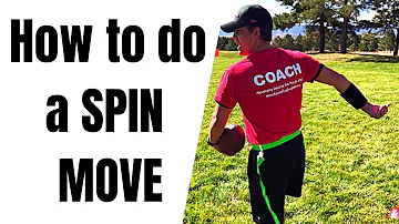 [EN] Youth Flag Football Drills | Score Touchdowns with the Perfect Spin Move! Flag Football Drills