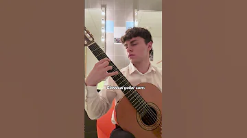 [EN] Classical guitar before concert ???? #core #guitar #music