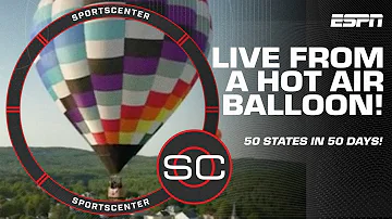 Visiting the Hot Air Balloon Rally & Anything that Floats Regatta in New Hampshire | SportsCenter