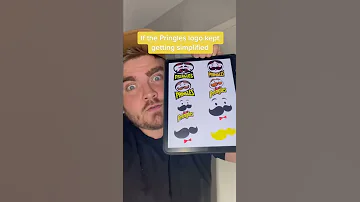 [EN] If the Pringles logo continues to simplify #shorts | tylietok