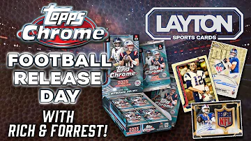 $1,000+ BOUNTY! TOPPS CHROME FOOTBALL RELEASE DAY!