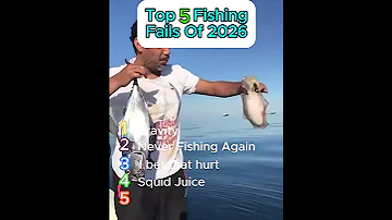 Top 5 Fishing Fails Of 2026! #fishing #clips #funny #viral