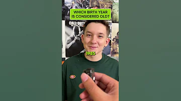 What Year Makes You OLD?
