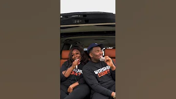 My wife and I singing my new song 
