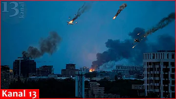[HI] युद्ध की शुरुआत के बाद से यूक्रेन ने रूस पर अपना सबसे बड़ा रात्रिकालीन हवाई हमला किया - 400 ड्रोन को मार गिराया