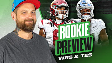 [EN] WR & TE Rookie Preview + Best Landing Spots | Fantasy Football 2026 - Ep. 1903