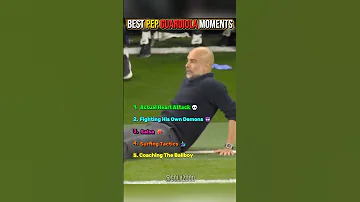 [EN] Funniest Pep Guardiola Moments ???? #football #shorts