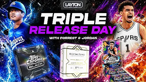 RELEASE DAY MADNESS! DEFINITIVE, CHROME BLACK & COSMIC CHROME!