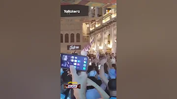 [HI] #Yalla_Mondial... गाना और मेसी का जश्न मनाना... फ्रांस के खिलाफ फाइनल से पहले अर्जेंटीना के प्रशंसकों के लिए एक ऐतिहासिक माहौल