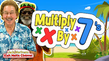 [EN] Multiply by 7's! | Multiply By Music | Jack Hartmann
