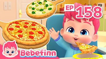 [ZH] ???? 来做披萨吧！ㅣEP158ㅣ儿歌ㅣBebefinn 童谣