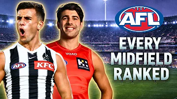 Ranking EVERY AFL Midfield in 2026!