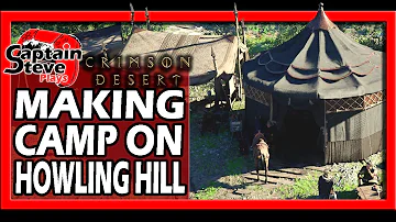 [EN] Crimson Desert - Creating Howling Hill - Preparing clear soup and escorting Marius to camp - 7 o'clock