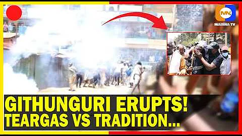 GITHUNGURI INFERNO: Teargas, Curses & The 58-Acre War That’s Shaking Mt. Kenya Politics