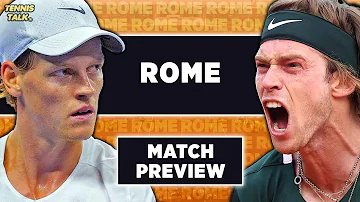 Sinner vs Rublev | ATP Rome 2026 QF | Tennis Talk Preview