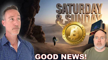 The Best Crypto News Happens on the Weekend.