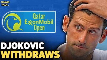 Djokovic Withdraws from ATP Doha 2026 | Tennis News