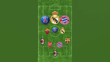خمن المنتخب من تشكيل الفريق؟ الجزء الرابع #shorts #football #كرة_القدم #تحديات