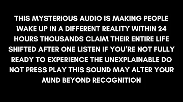 Reality Shifting Frequency Music: Listen And SHIFT FAST!