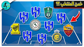خمن المنتخب من خلال أندية اللاعبين????⚽⚡️تحديات كرة القدم 2024