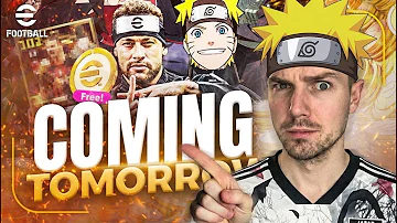 eFootball x NARUTO Collab! ???? FREE Showtime, New Legends & April 30 Update Tomorrow