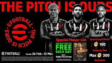 [EN] Konami's surprise today is a new campaign, Queens offers ???? efootball update