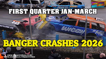 [EN] Banger Racing Crashes 2026 first quarter Jan-March