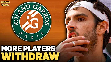 [EN] More Players Withdraw from French Open 2026 | Tennis News