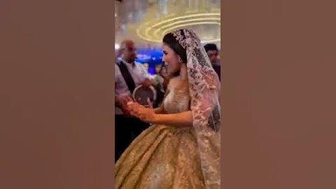 فيديو جديد لعروسه بترقص في القاعه وخاربه الدنيا فرفوشه قوي العروسه دي ????????❤️????????