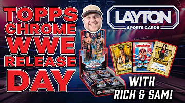 [ZH] 2026 年 TOPPS CHROME WWE 发布日休息时间与 RICH 和 SAM 一起