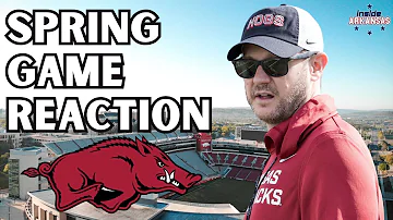 [EN] Razorback Spring Football Game Reaction! | INSIDE ARKANSAS FOOTBALL