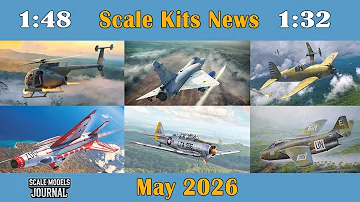 [ZH] 比例模型新闻 / 航空 1:48、1:32、1:35 - 2026 年 5 月