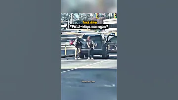 Road Raging Truck Driver Takes Things too Far