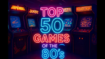 [EN] 80's Arcade Games - Top 50 with commentary and gameplay