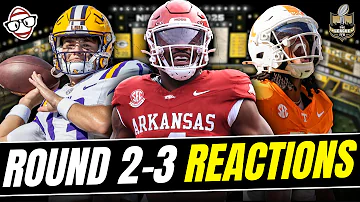 2026 NFL Draft LIVE: Rounds 2-3 Reactions & Dynasty Winners