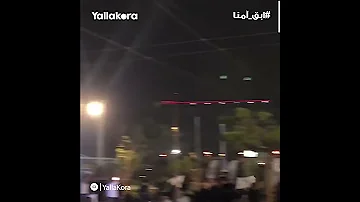 [EN] Zamalek fans celebrate from ZED Park Shikabala's first goal in the final of the century