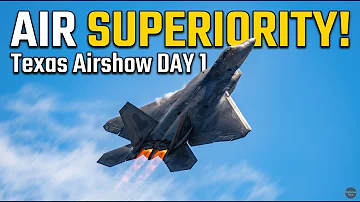 [EN] LIVE: Thunderbirds & F-22s Dominate: Great Texas Airshow 2026 (Day 1)