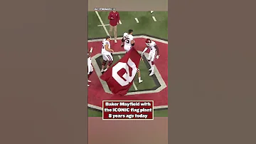 [EN] Baker Mayfield's ICONIC Flag Plant Was 8 Years Ago Today