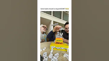 [HI] वे वास्तव में बुरी आदतें हैं ???????? #मजेदार #पार्टीगेम
