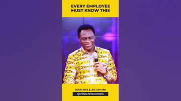 [EN] Every Employee Should Know This – Apostle Eric Nyamekye