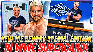 [ZH] 全新乔·亨德利特别版 WWE 超级卡！！