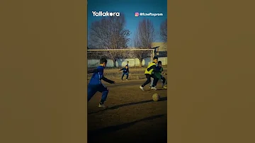 [EN] They fooled them twice ????.. The most beautiful goal you could see in a children's match from a free kick ????
