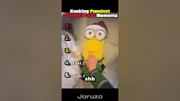 Funniest Grandma Fail Moments Ranked Pt.6 #shorts #funny #ranking